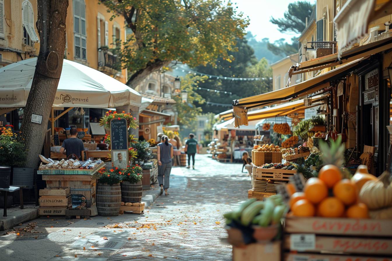 Guide personnel en géolocalisation explorant des boutiques exclusives lors d'une expérience de shopping unique à Aix-en-Provence