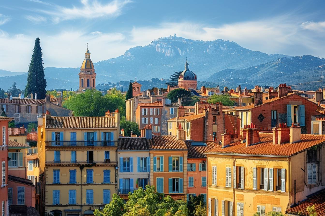 Vue panoramique d'Aix-en-Provence, guide essentiel pour trouver un logement sans difficulté